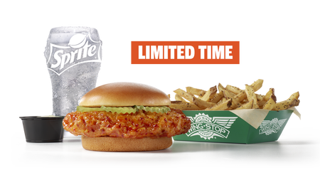Wingstop chicken sandwich menu