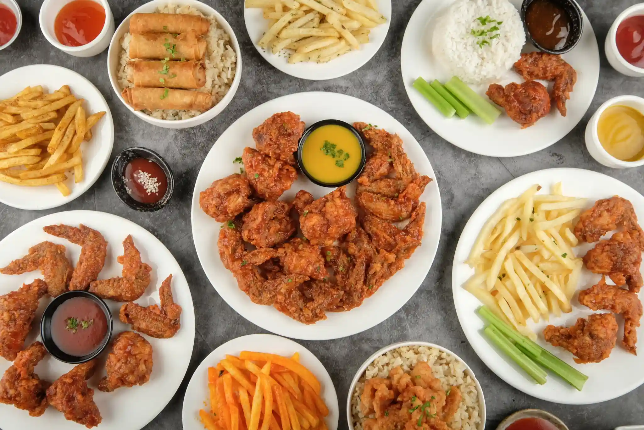 Wingstop Catering Menu